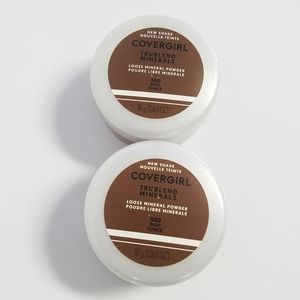2 Covergirl Trublend Loose Powder, #500 Deep
